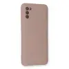 Galaxy A03s Kılıf Nano İçi Kadife  - Pudra