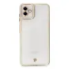 Galaxy A04 Kılıf Liva Lens  - Beyaz