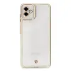 Galaxy A04 Kılıf Liva Lens  - Beyaz