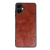 Galaxy A06 Kılıf Aras Deri Kapak - Bordo