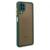 Galaxy A12 Kılıf Montreal  Kapak - Yeşil