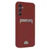 Galaxy A16 5g Kılıf Kelvin Kartvizitli  - Bordo