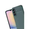 Galaxy A17 5g Auto Fus Karbon Kapak - Koyu Yeşil