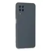 Galaxy A22 Kılıf Nano İçi Kadife  - Gri