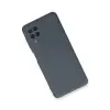 Galaxy A22 Kılıf Nano İçi Kadife  - Gri