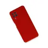 Galaxy A22 Kılıf Nano İçi Kadife  - Kırmızı