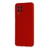 Galaxy A22 Kılıf Nano İçi Kadife  - Kırmızı