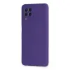 Galaxy A22 Kılıf Nano İçi Kadife  - Mor