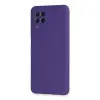 Galaxy A22 Kılıf Nano İçi Kadife  - Mor