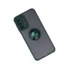 Galaxy A23 4g Kılıf Montreal Yüzüklü  Kapak - Yeşil
