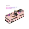 Galaxy A33 5g Kılıf Sofya Yüzüklü  Kapak - Rose