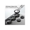 Galaxy A34 5g Valdez Metal Kamera Lens - Gümüş