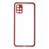 Galaxy A51 Kılıf Miami Şeffaf  - Fuşya
