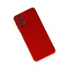 Galaxy A52 Kılıf Nano İçi Kadife  - Kırmızı