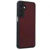 Galaxy A55 5g Kılıf Aras Deri Kapak - Bordo
