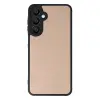 Galaxy A55 5g Kılıf Aras Deri Kapak - Pudra