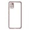 Galaxy A71 Kılıf Miami Şeffaf  - Açık Mor