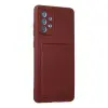 Galaxy A72 Kılıf Kelvin Kartvizitli  - Bordo