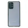 Galaxy A72 Kılıf Miami Şeffaf  - Koyu Yeşil