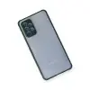 Galaxy A72 Kılıf Miami Şeffaf  - Koyu Yeşil