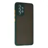Galaxy A72 Kılıf Montreal  Kapak - Koyu Yeşil