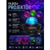 Galaxy Efektli LED Gece Lambası Projektörü Bluetooth Bağlantılı