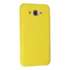Galaxy J7 Kılıf Nano İçi Kadife  - Sarı
