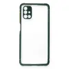 Galaxy M51 Kılıf Miami Şeffaf  - Koyu Yeşil