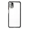 Galaxy M51 Kılıf Miami Şeffaf  - Siyah