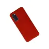 Galaxy S20 Kılıf Nano İçi Kadife  - Kırmızı