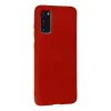 Galaxy S20 Kılıf Nano İçi Kadife  - Kırmızı