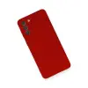 Galaxy S21 Plus Kılıf Nano İçi Kadife  - Kırmızı
