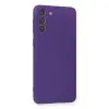Galaxy S21 Plus Kılıf Nano İçi Kadife  - Mor