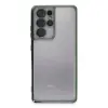 Galaxy S21 Ultra Kılıf  Lensli  - Yeşil
