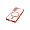 Galaxy S22 Kılıf Kross Magneticsafe Kapak - Kırmızı