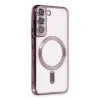 Galaxy S22 Kılıf Kross Magneticsafe Kapak - Mor