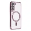 Galaxy S22 Kılıf Kross Magneticsafe Kapak - Mor
