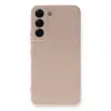 Galaxy S22 Plus Kılıf Nano İçi Kadife  - Pudra