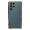 Galaxy S22 Ultra Kılıf  Lensli  - Yeşil