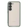 Galaxy S23 Kılıf  Lensli  - Yeşil