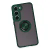 Galaxy S23 Kılıf Montreal Yüzüklü  Kapak - Yeşil