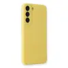 Galaxy S23 Kılıf Nano İçi Kadife  - Sarı