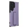 Galaxy S23 Ultra Kılıf Mega Standlı  - Lila