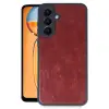 Galaxy S24 Fe Kılıf Aras Deri Kapak - Bordo