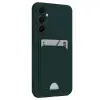Galaxy S24 Fe Kılıf Kelvin Kartvizitli  - Koyu Yeşil