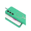 Galaxy S24 Fe Regal Magsafe Standlı Kapak - Yeşil