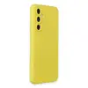 Galaxy S24 Kılıf Nano İçi Kadife  - Sarı