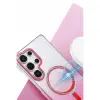 Galaxy S24 Ultra Glossy Magsafe Kapak - Mor