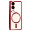 Galaxy S25 Edge Kross Magneticsafe Kapak - Kırmızı