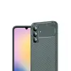 Galaxy S25 Fe Auto Fus Karbon Kapak - Koyu Yeşil